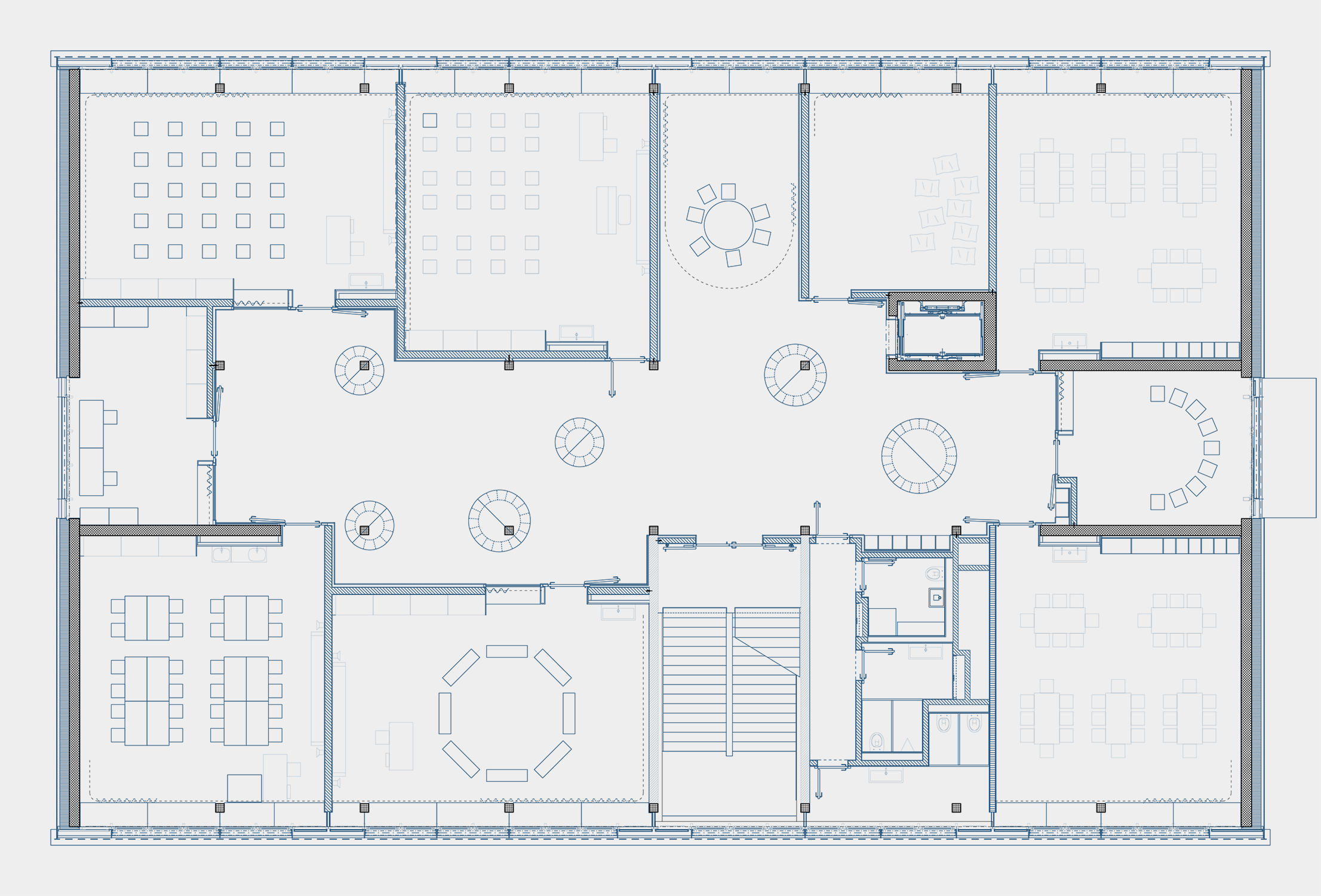 1. Obergeschoss Aulagebäude