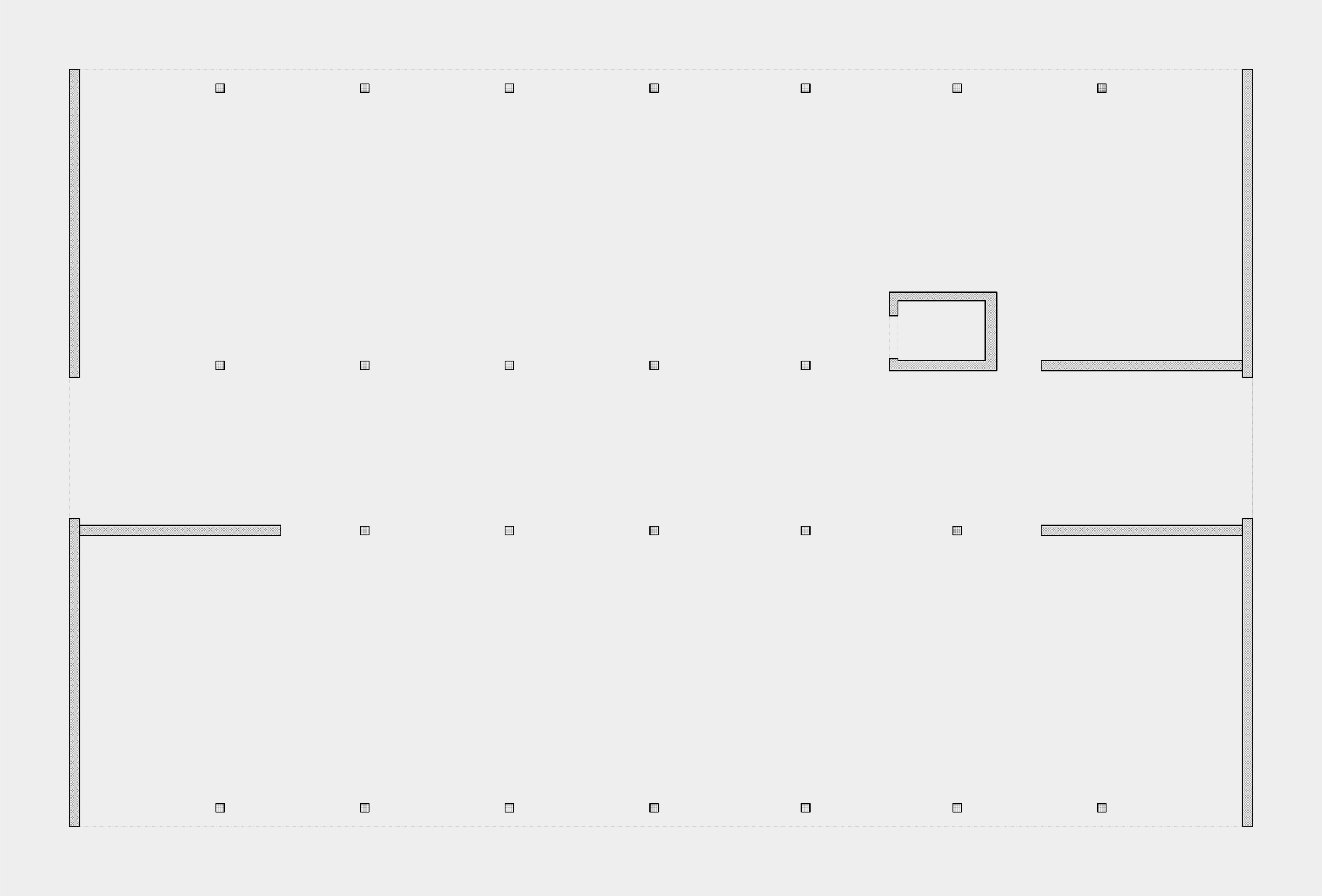 Tragstruktur Obergeschosse 